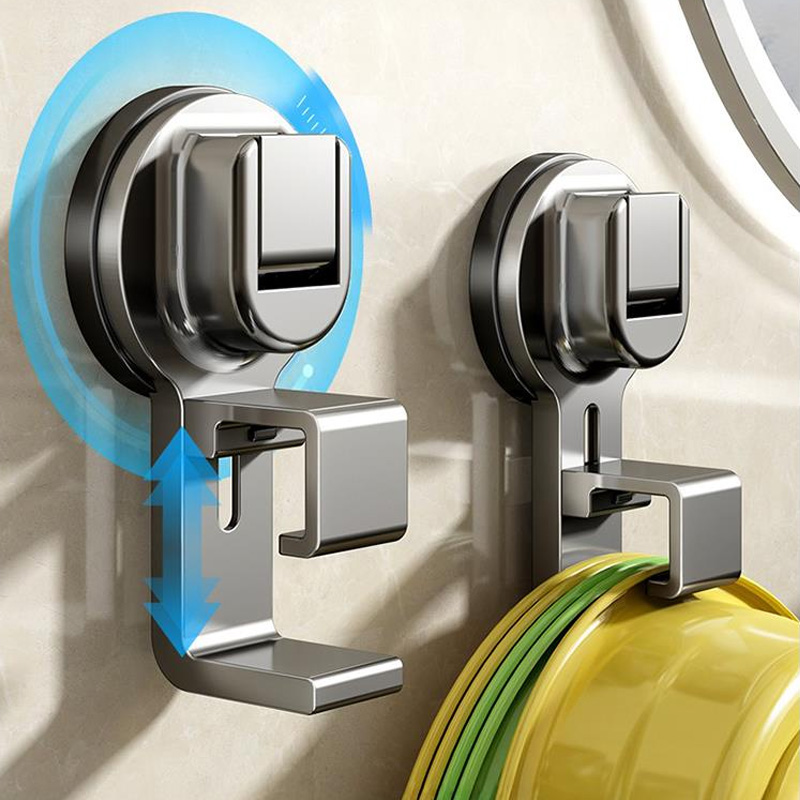 吸盘脸盆收纳架挂钩浴室子