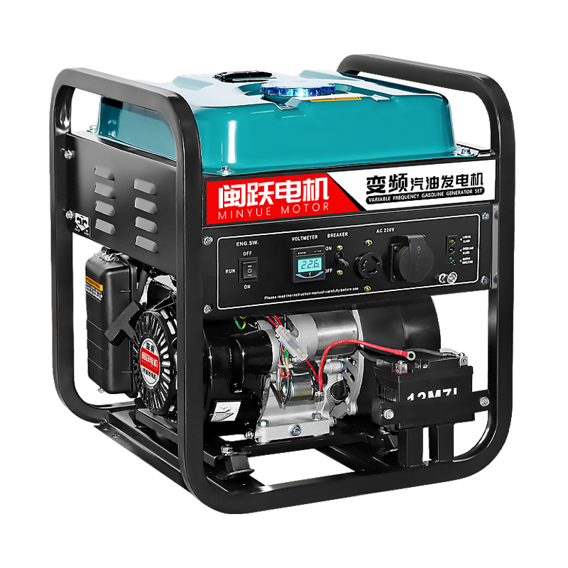 热销汽油发电机220V家用小型单相3KW/2/5/8/10千瓦三相电380V手提