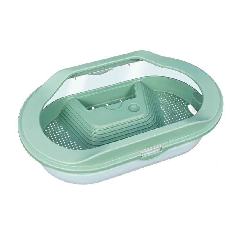 热销乌龟缸带晒台家用懒人养龟饲养缸龟盆屋绿植造景生态家养鱼缸