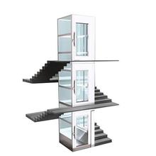 家用别墅小型电梯二三四层静音老人复式阁楼螺杆式观光电动升降台