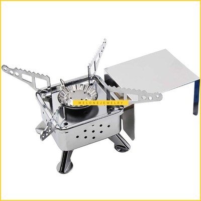 Outdoor Cooking ea Stove Foldable Mini-tridge RGas Stove Out