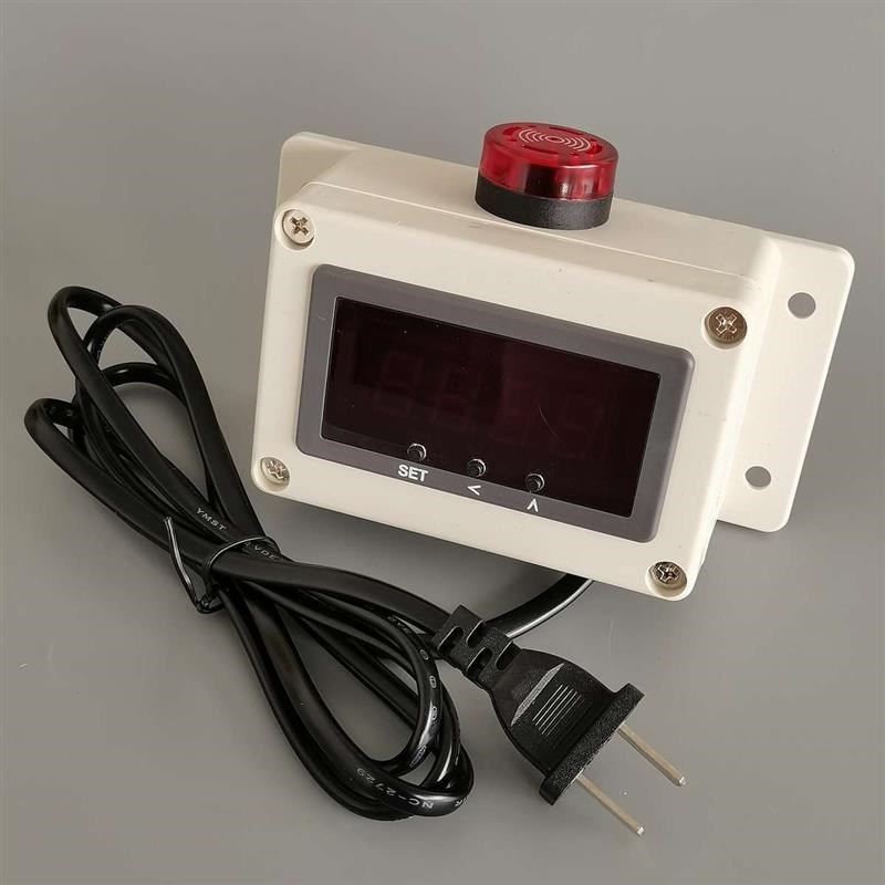 。电子数显自动i计时报警器工作定时器倒记时工业时间仪表提醒声