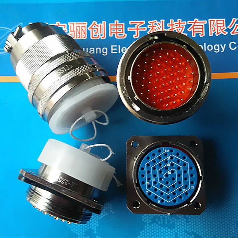 Y11X-2255ZK Y11X-2255ZK1F0 圆形连接器 接插件 55芯插座装孔