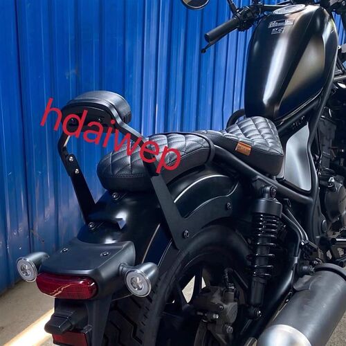 适用于春风450clc改装迷E你小靠背后靠背复古靠垫配件