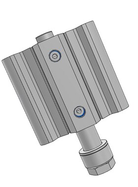 ACQJ大缸径双出行程可l调气缸ACQJ125/140/160X10X15X20X30X40X50