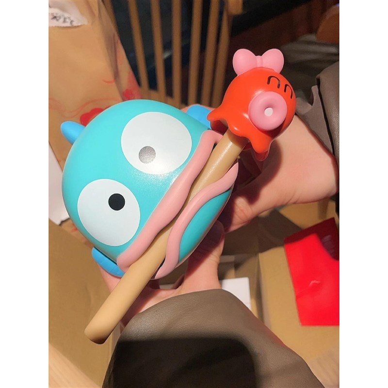 丑鱼木鱼肯德基汉顿解压玩具2024新E春KFC三丽鸥库洛米帕恰狗木鱼