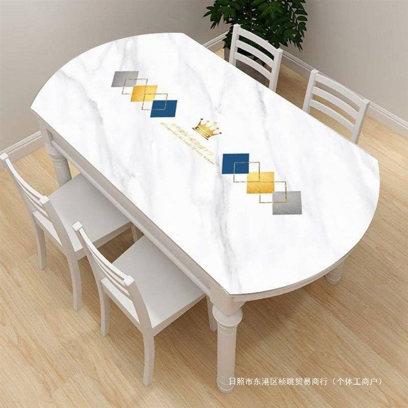 椭圆形桌布现代简约防水r防油免洗pvc软玻璃可折叠伸缩桌桌布序章,居家布艺,桌布,淘宝优惠券,粉丝福利购,淘宝优惠卷