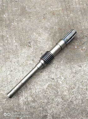 机床配件中1捷上海Z3040/Z3050摇臂钻床F配件43308蜗杆M2/花键6-4