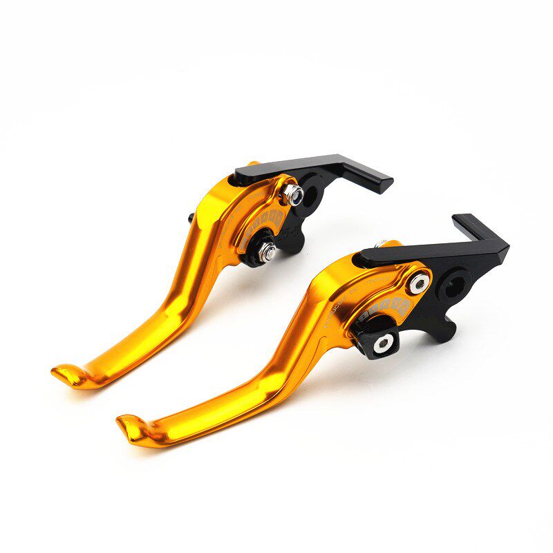 适用光阳Racing X150 RacingH150改M装铝合金短款两指竞技刹车牛