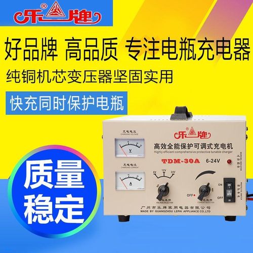 电瓶充电器摩托车蓄电池r充电器大功率12V24V伏充电机老式纯铜