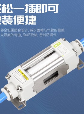 SMC洁净空气过滤器SFD100-C04B-C0z6B大流量SFD200-C08B-C10B-C12