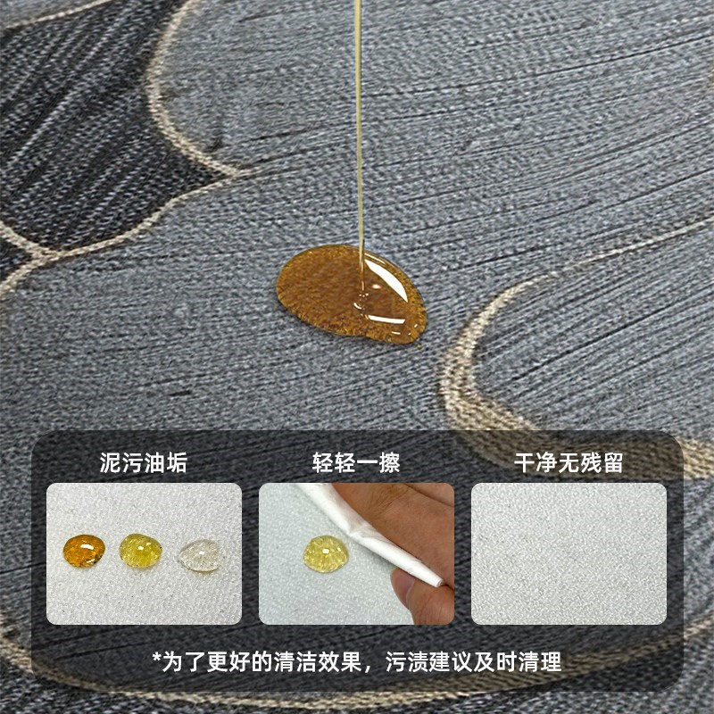厨房地垫防滑防油可擦免洗地毯家用门口防水O脚垫耐脏门垫满铺垫