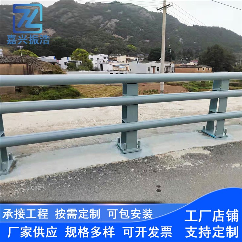 桥梁护栏河道景观隔离防护栏市政防撞大H桥护栏人行道天桥桥梁护