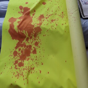 遇水变色面料夜光变色桃皮绒感光变色布料感温V变色布反光布