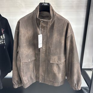 男装 新品 皮衣AC3530910 2025秋季 街头男人帮正品