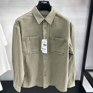 街头男人帮正品2025秋季新品男装衬衣外套AC1691287