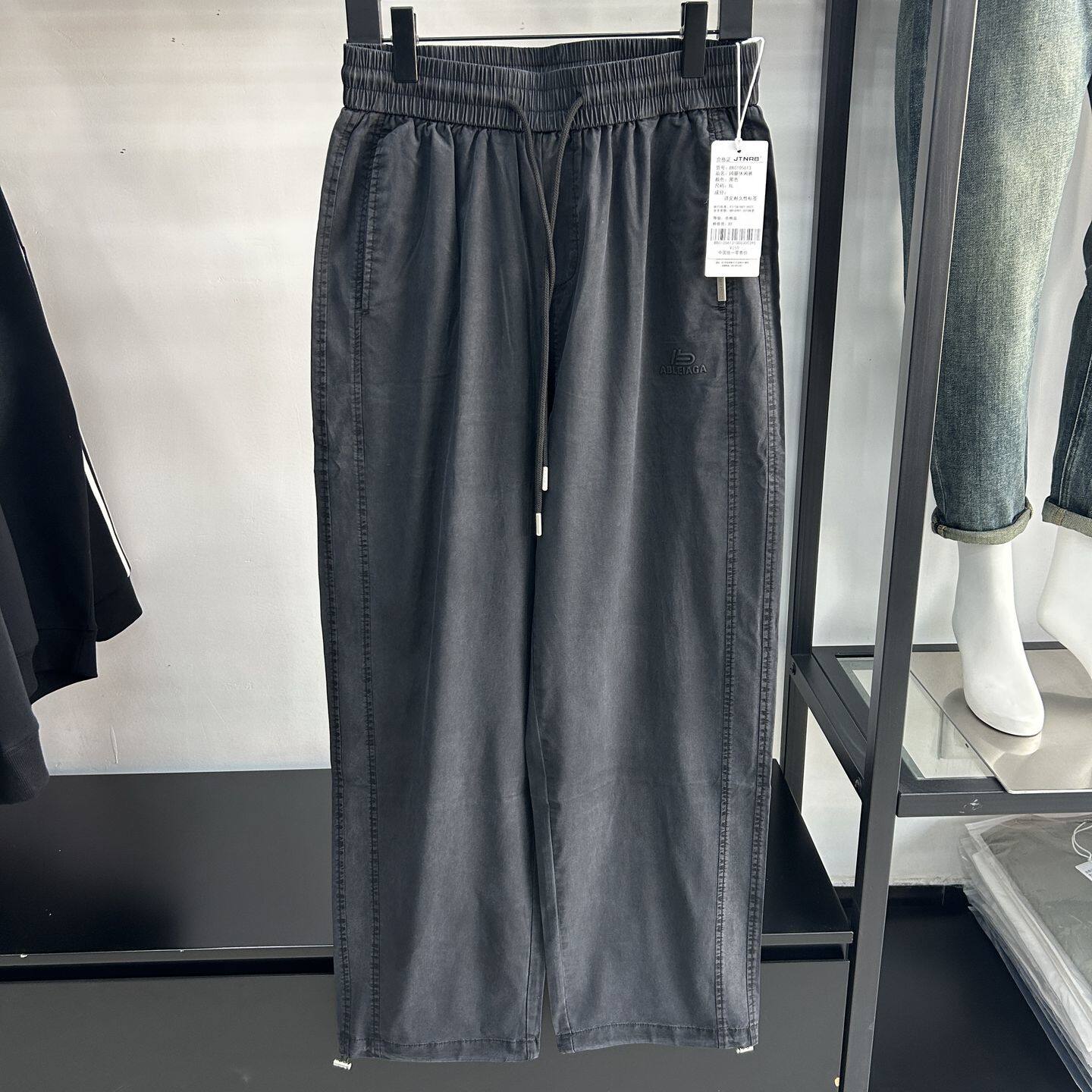 街头男人帮正品2026夏季新品男装阔腿休闲裤BB0105613