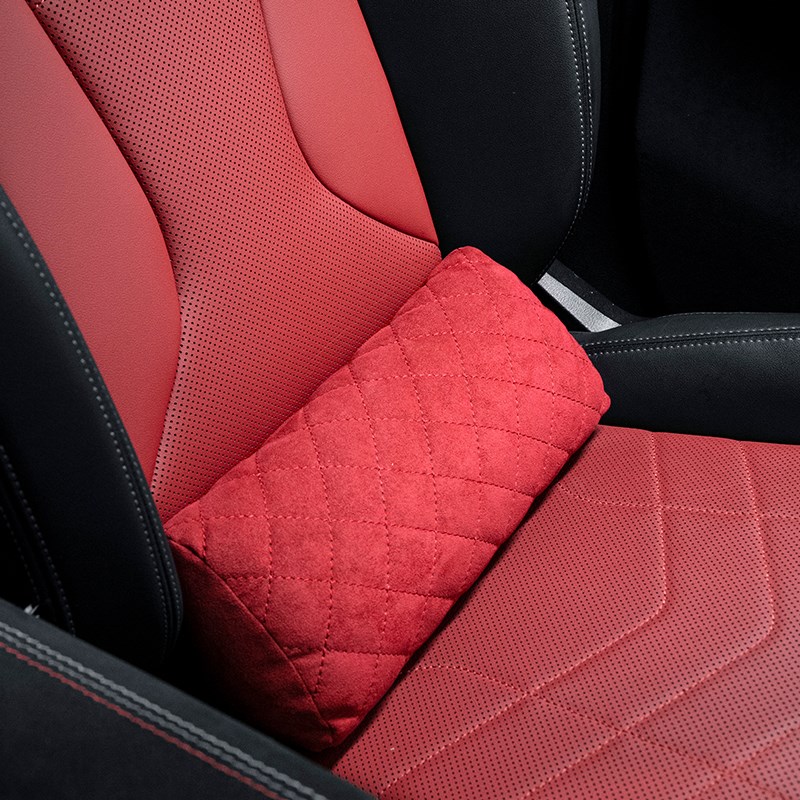 梵汐汽车腰靠护腰车载头枕菱格靠枕车内车用内饰用V品实用大全定