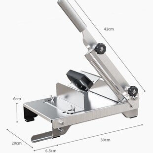 欧橡 切骨机切肉片机铡刀闸刀切牛羊肉卷家用切片机不锈钢 OAKf