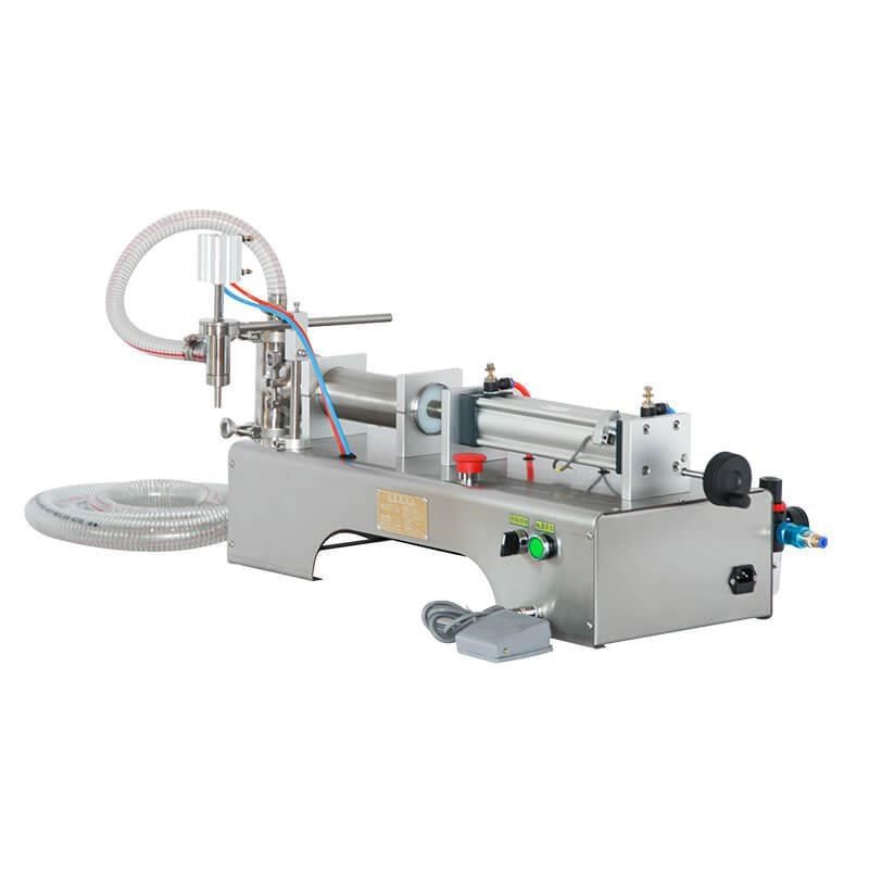 设备厂家a食用油洗洁酒精玻璃瓶豆浆饮料小型气动式自立袋灌装机