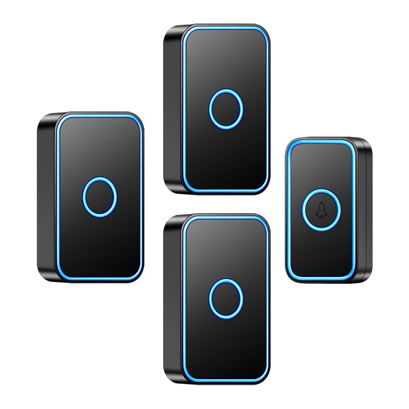无线电门铃一拖k三家用门铃远距离电子智能遥控门铃呼叫器