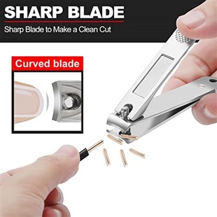 极速3 Pack Nail Clippqers Set- Stainless Steel Fingernail &
