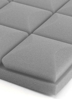 4x-500x500x50mm Soundproof Foam PanelsJ Acoustic Sound Stop