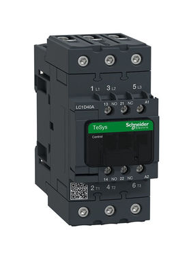 施耐德TeSysLC1DEverlink三极交流接触器40AAC220VPLC1D40AM7CLC1