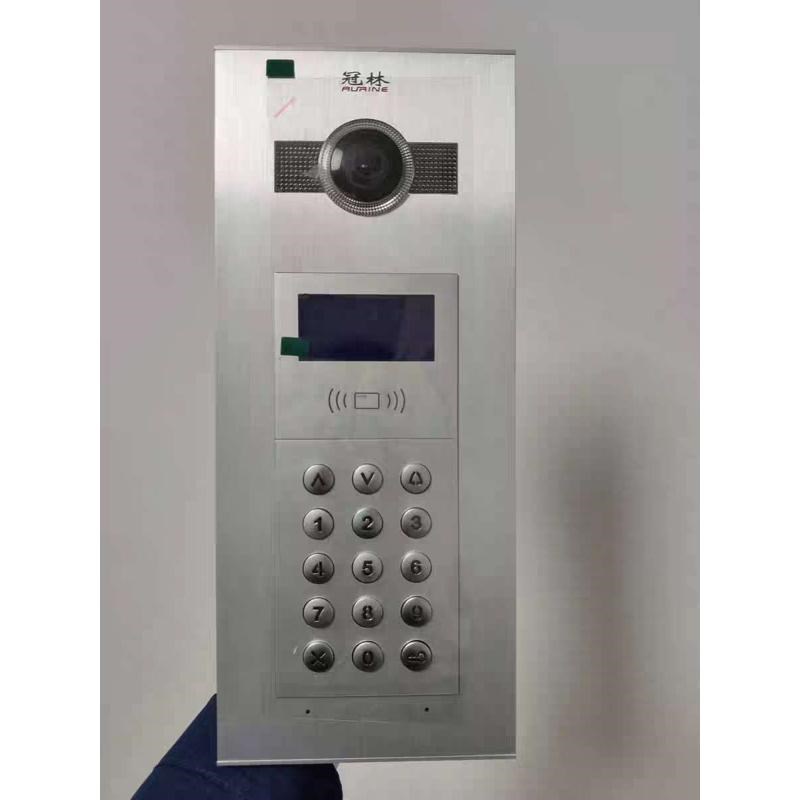 冠林米立可视对讲主机GL8q-K7F支持人脸识别通用ML8-K7F大门梯口