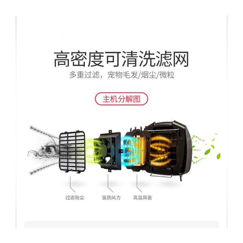 艾美特方形干衣机通用主机大功率D烘干机机头烘干器烘衣机风机