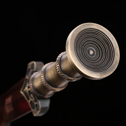 龙泉市刀剑紫铜手工锻打s工艺宝剑收藏越剑送礼冷兵器长剑未开刃