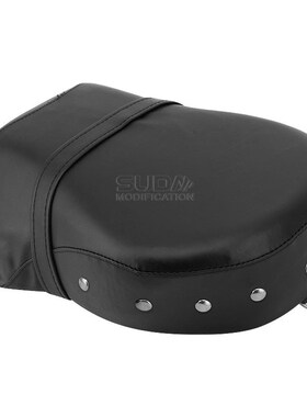 适于哈雷坐垫883 883pN XL1200  改装黑色后坐垫铆钉后坐垫04-15