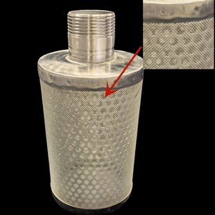 制不锈钢水d泵过滤网30u4材质内外螺纹过滤网筒快装 型双层过滤桶