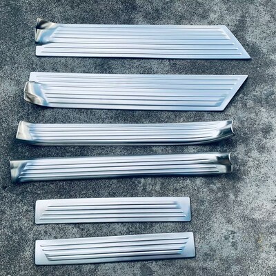 适用於22-23款ToyotaSIENTA 门槛条J车门脚踏板不锈钢防撞条车身