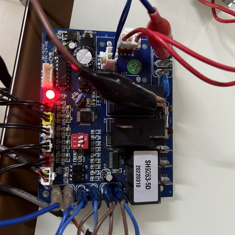 家用空气能热泵热水器显示屏SH92E63CP主板SH9263-5D