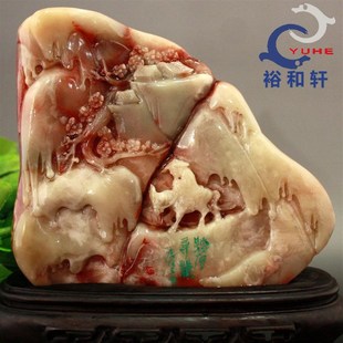 寿山石摆件 国石真m品 善伯冻石 精品佛摆件矿主直销【裕和轩】60