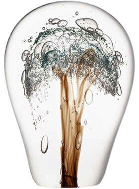 现代简约琉璃高级花瓶摆件v酒店大厅会所展厅客厅茶几家具软装饰