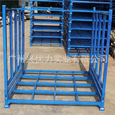 超强承重折叠堆架18喷0/810/180O涂防生锈装垛布货架