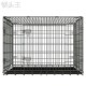 爆款 狗笼无底狗笼加粗折叠宠C物笼厂家直销欧美出口狗笼子