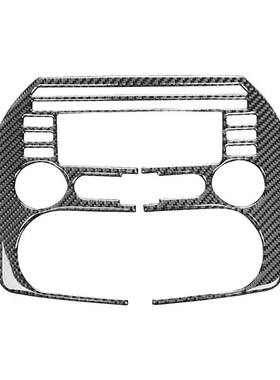 适用于马自达09-15款qMX-5改装件碳纤维中控CD空调面板装饰贴配件