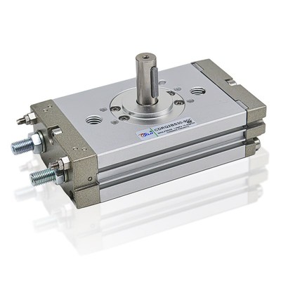 CRQ2B摆台旋转气缸/CDRQ2BS10/x15/20/30/40-90-180-360度C气缓冲