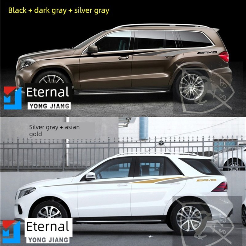 梅赛德斯-glass级汽车n贴纸Gle ml级改装车身贴纸320 350 400 500