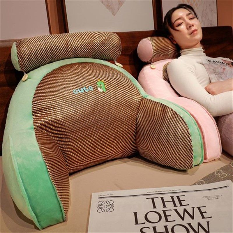 凉席床头软包靠垫抱枕床上沙发客厅靠背垫宿舍学R生护腰大靠枕儿,居家布艺,床头靠垫,淘宝优惠券,粉丝福利购,淘宝优惠卷