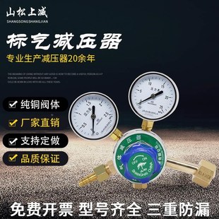 标气减压阀混合气体减n压阀通用减压表多种标准气体减压器厂W21.8