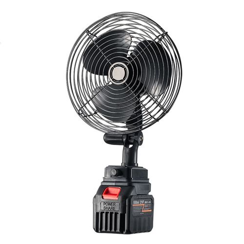 爆火款锂电池风扇户外露营工地充电式电扇L便携小型车载家用小空