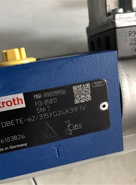 比例溢流阀Rexroth力士乐RexrothR901119906型号DBETET-6X/315YG2