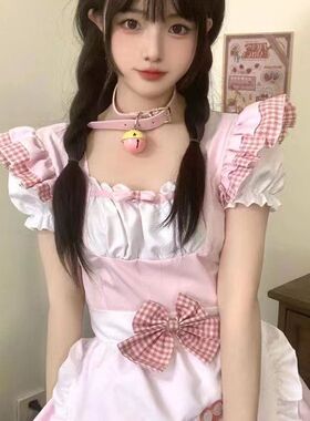 女仆装cos可爱女佣软妹猫咪二次元罗莉塔COSPLAY服装itA洋装