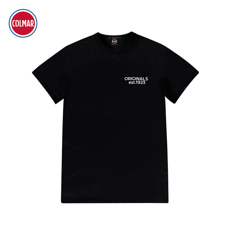 COLMAR男士短袖背面印花