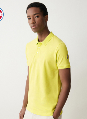 COLMAR缤纷色男士高端轻奢品牌商务休闲短袖多色POLO衫