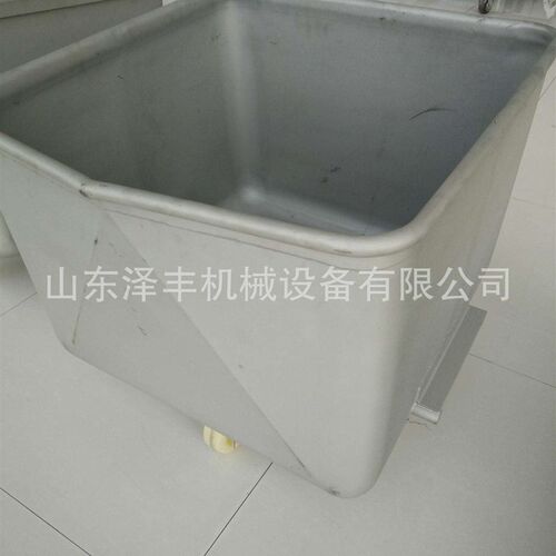 厂家优质标准304不锈钢桶车 20F0L肉料车 周转车 圆角桶车
